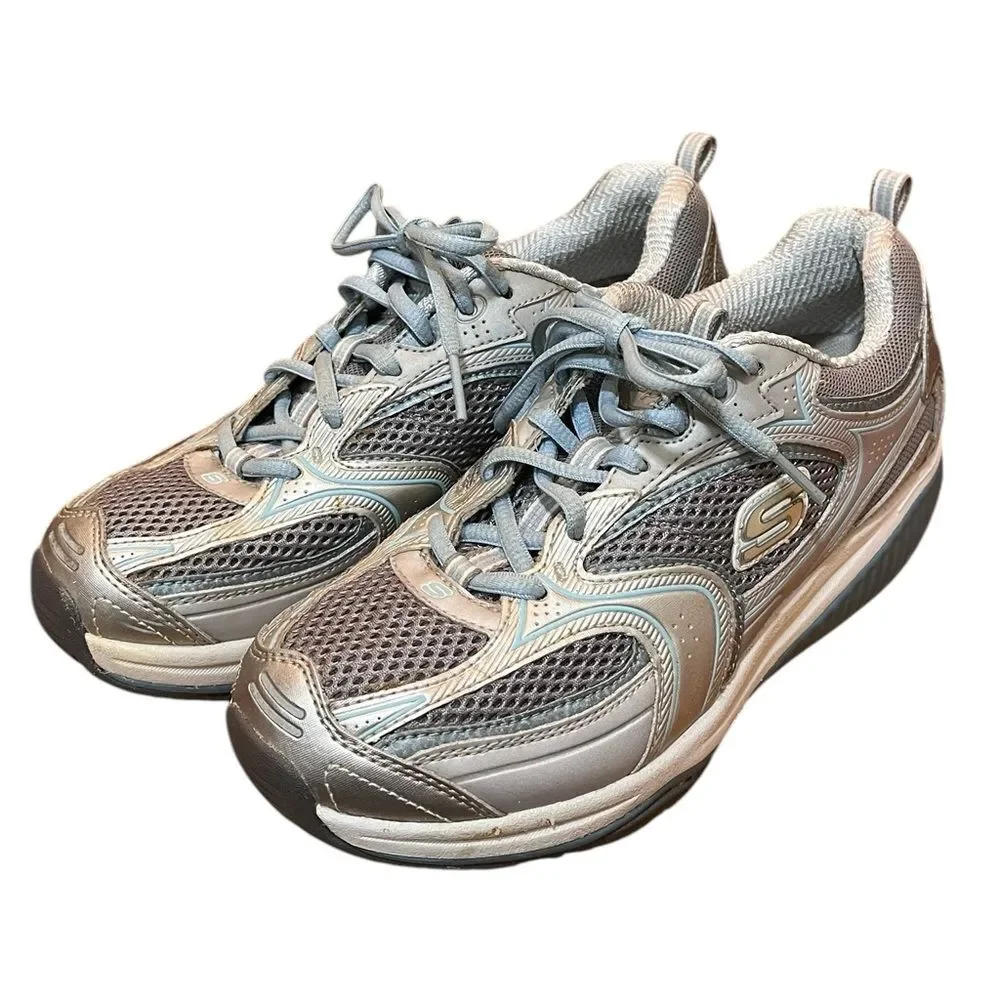 Skechers blue gray